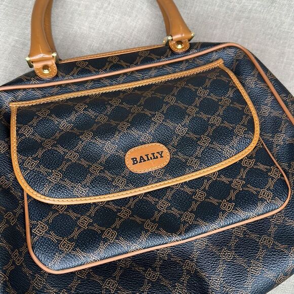 Vintage Bally Satchel - Picture 4 of 10